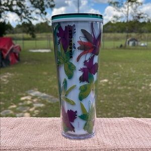 Starbucks 2022 Vibrant Floral 24 oz Tumbler with Lid
